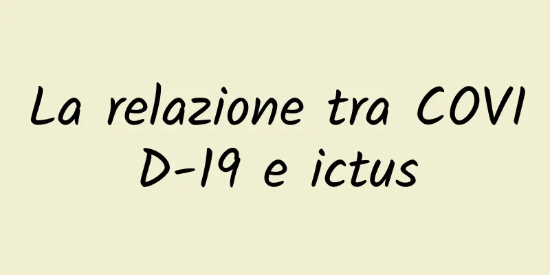 La relazione tra COVID-19 e ictus