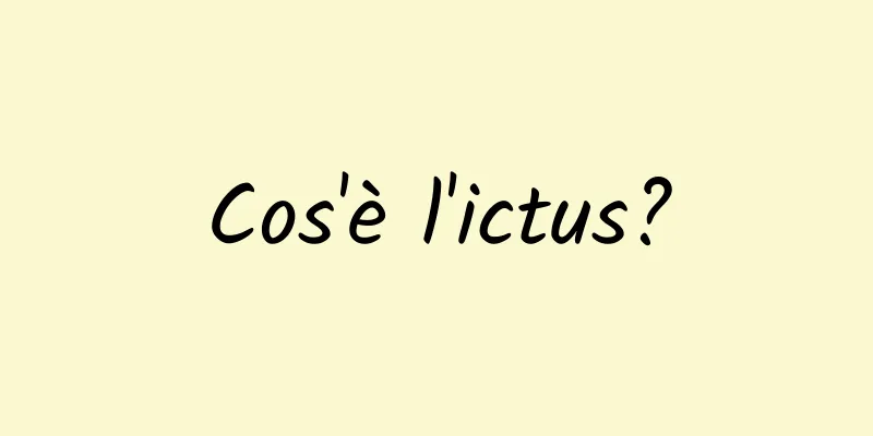Cos'è l'ictus?