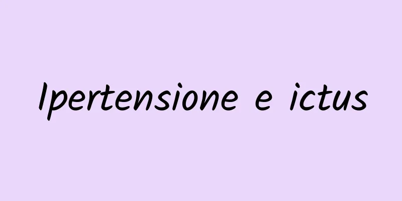 Ipertensione e ictus
