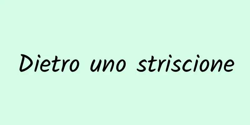 Dietro uno striscione