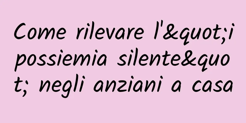 Come rilevare l'"ipossiemia silente" negli anziani a casa