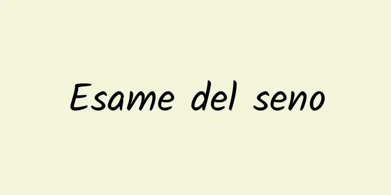 Esame del seno