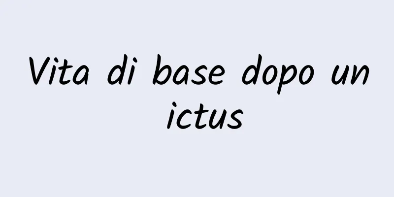 Vita di base dopo un ictus