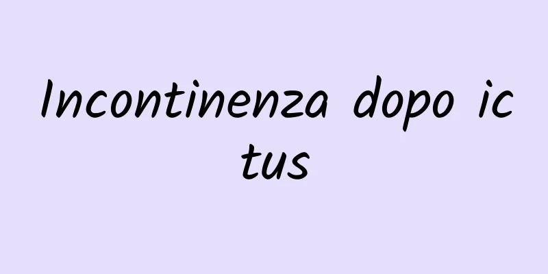 Incontinenza dopo ictus