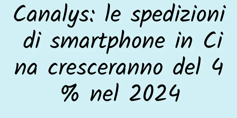 Canalys: le spedizioni di smartphone in Cina cresceranno del 4% nel 2024