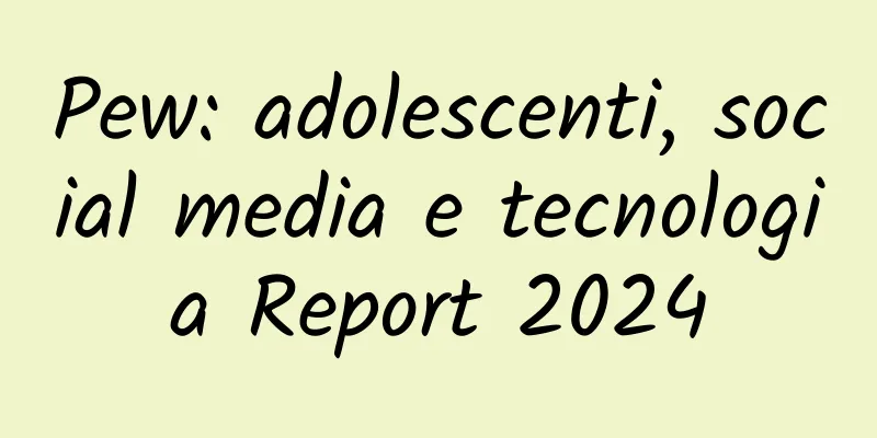 Pew: adolescenti, social media e tecnologia Report 2024