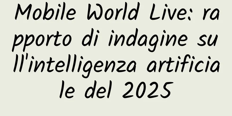 Mobile World Live: rapporto di indagine sull'intelligenza artificiale del 2025