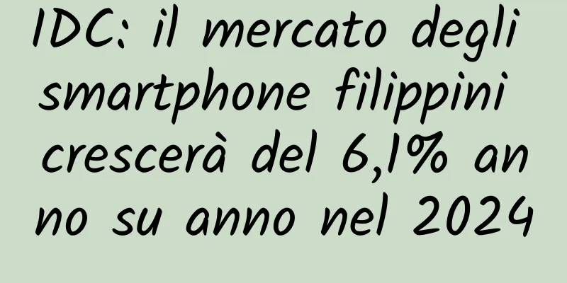 IDC: il mercato degli smartphone filippini crescerà del 6,1% anno su anno nel 2024