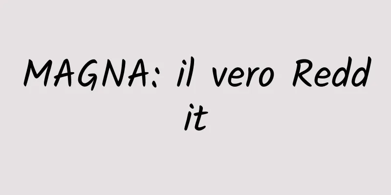 MAGNA: il vero Reddit