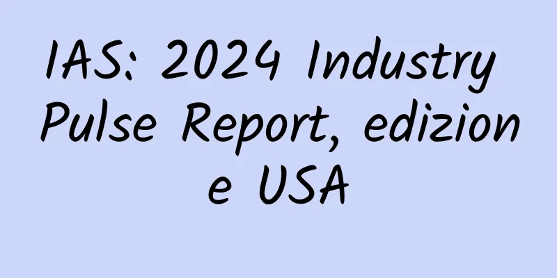 IAS: 2024 Industry Pulse Report, edizione USA