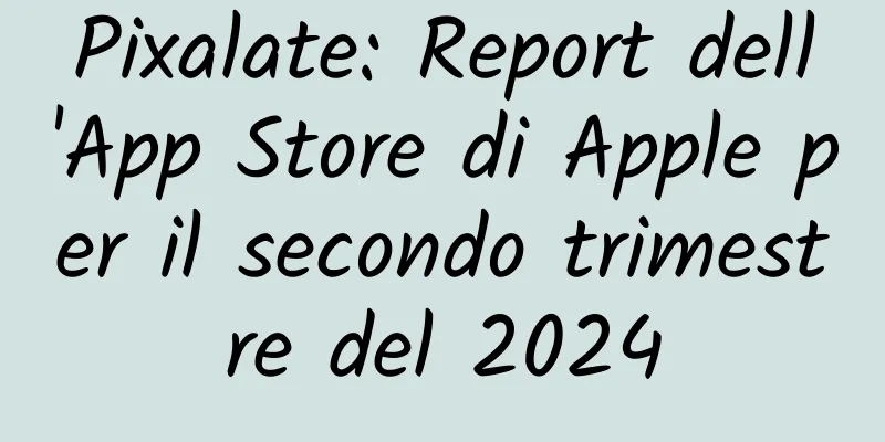 Pixalate: Report dell'App Store di Apple per il secondo trimestre del 2024