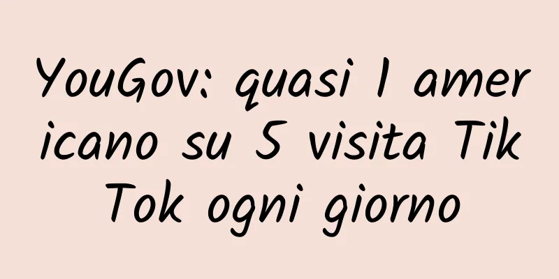 YouGov: quasi 1 americano su 5 visita TikTok ogni giorno