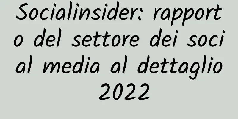 Socialinsider: rapporto del settore dei social media al dettaglio 2022