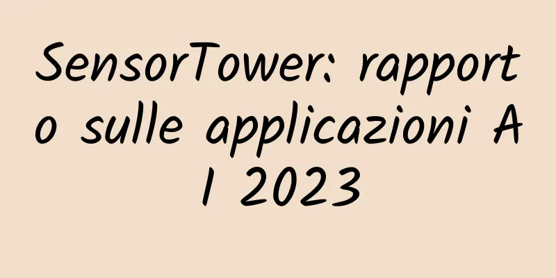 SensorTower: rapporto sulle applicazioni AI 2023