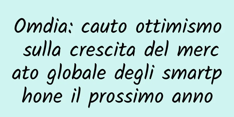 Omdia: cauto ottimismo sulla crescita del mercato globale degli smartphone il prossimo anno