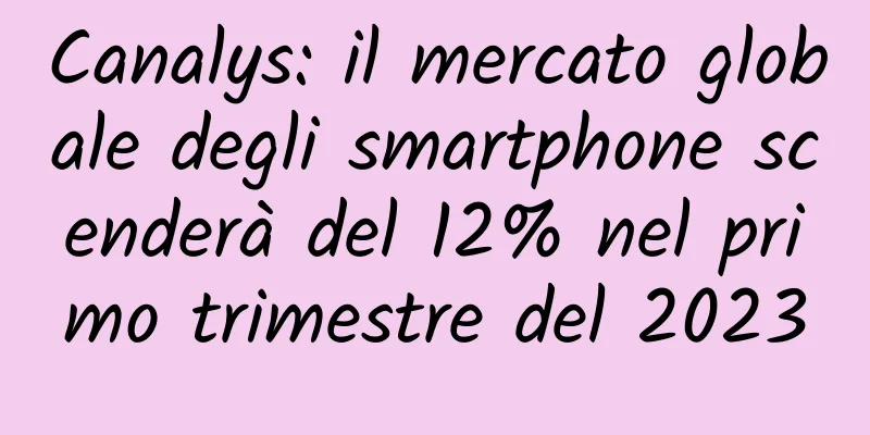 Canalys: il mercato globale degli smartphone scenderà del 12% nel primo trimestre del 2023