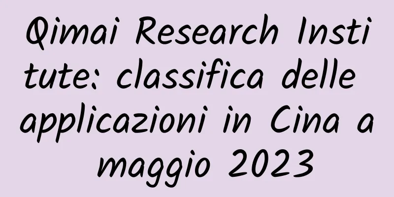 Qimai Research Institute: classifica delle applicazioni in Cina a maggio 2023