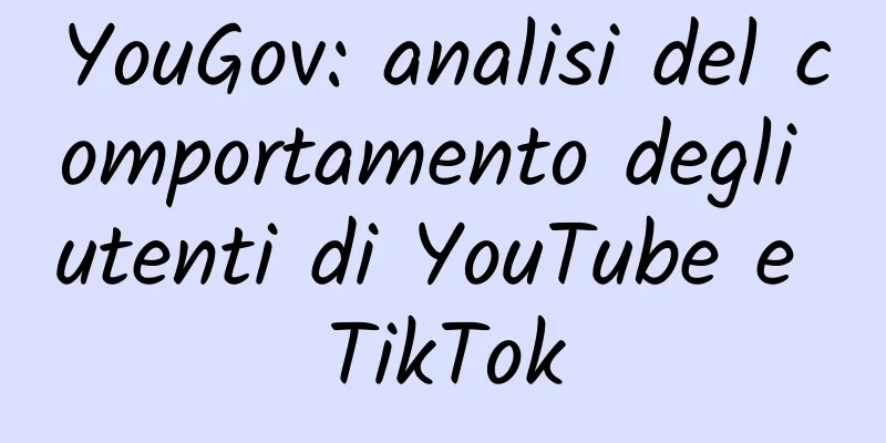 YouGov: analisi del comportamento degli utenti di YouTube e TikTok