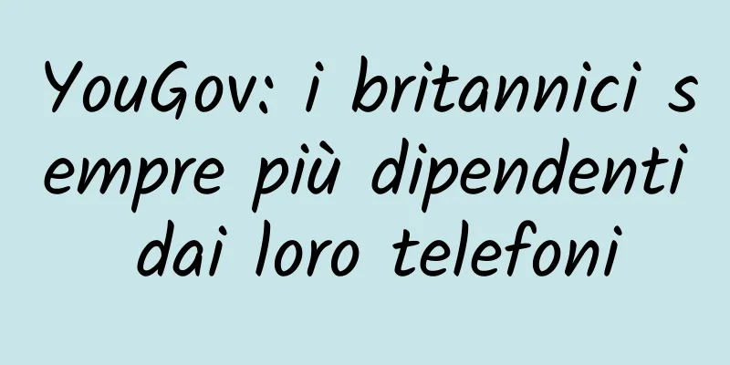 YouGov: i britannici sempre più dipendenti dai loro telefoni
