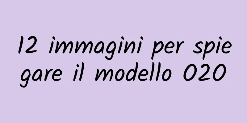 12 immagini per spiegare il modello O2O