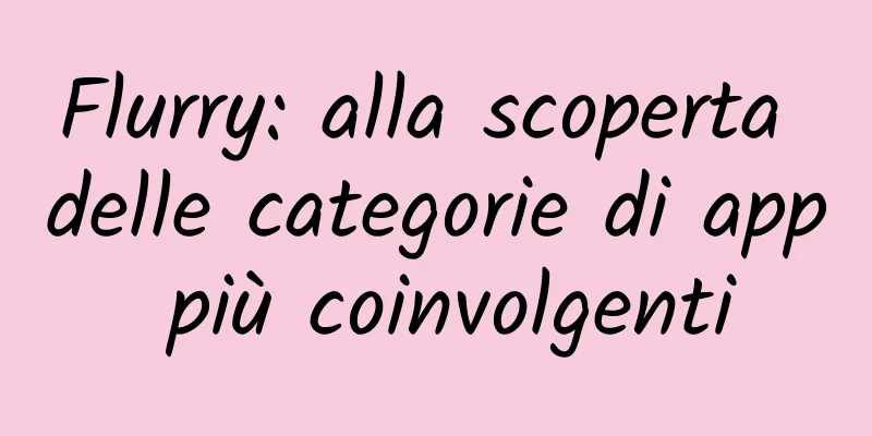 Flurry: alla scoperta delle categorie di app più coinvolgenti