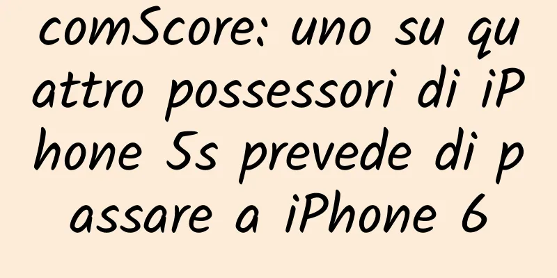 comScore: uno su quattro possessori di iPhone 5s prevede di passare a iPhone 6