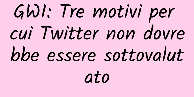 GWI: Tre motivi per cui Twitter non dovrebbe essere sottovalutato