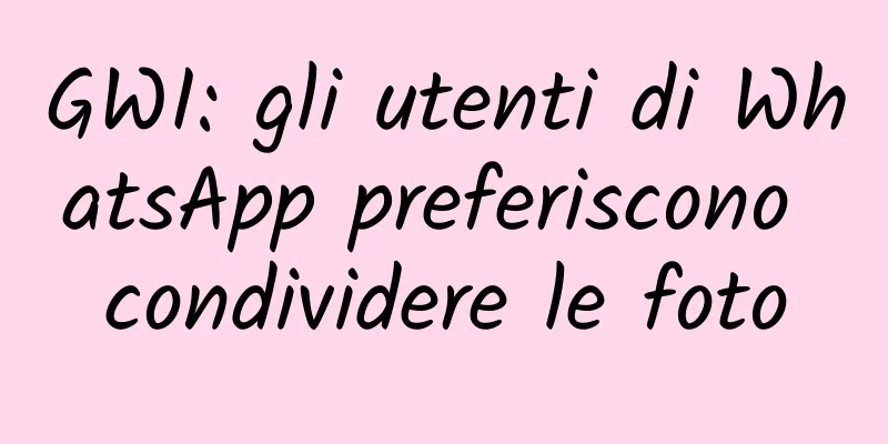 GWI: gli utenti di WhatsApp preferiscono condividere le foto