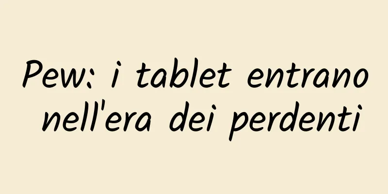 Pew: i tablet entrano nell'era dei perdenti