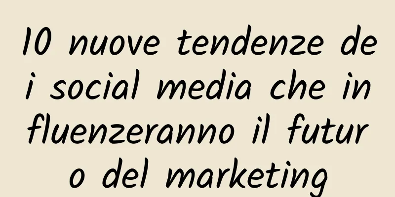 10 nuove tendenze dei social media che influenzeranno il futuro del marketing