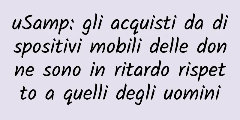 uSamp: gli acquisti da dispositivi mobili delle donne sono in ritardo rispetto a quelli degli uomini