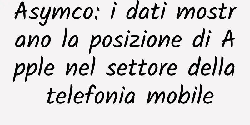 Asymco: i dati mostrano la posizione di Apple nel settore della telefonia mobile