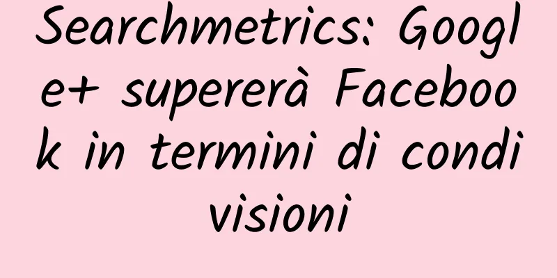 Searchmetrics: Google+ supererà Facebook in termini di condivisioni