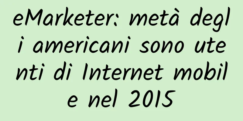 eMarketer: metà degli americani sono utenti di Internet mobile nel 2015