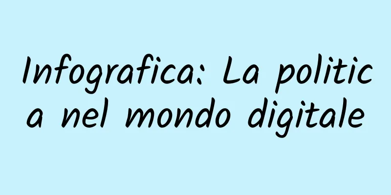 Infografica: La politica nel mondo digitale