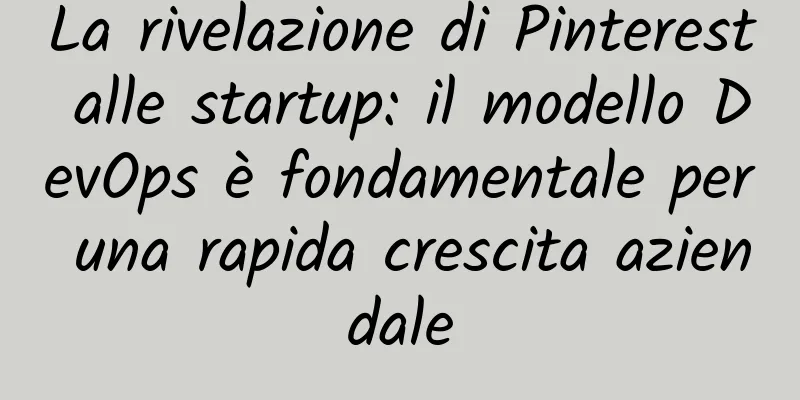 La rivelazione di Pinterest alle startup: il modello DevOps è fondamentale per una rapida crescita aziendale
