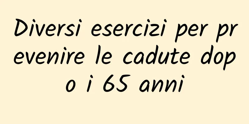 Diversi esercizi per prevenire le cadute dopo i 65 anni