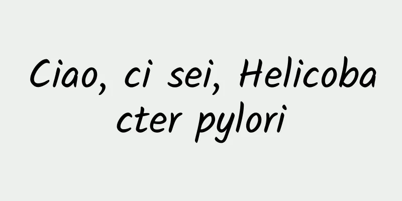 Ciao, ci sei, Helicobacter pylori