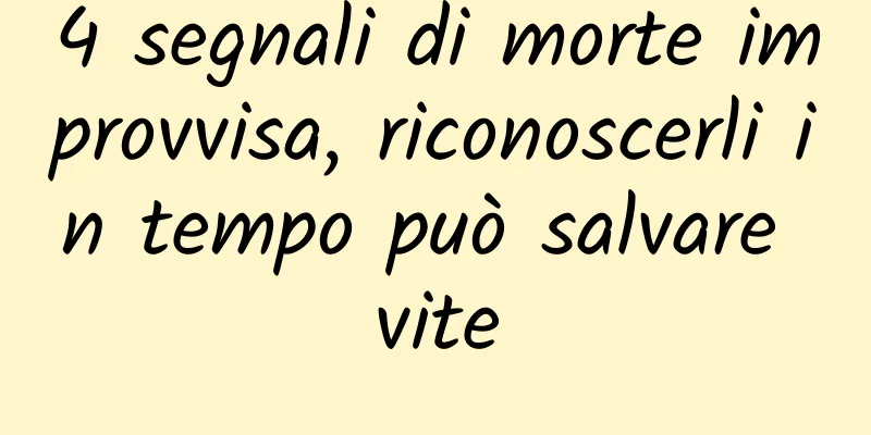 4 segnali di morte improvvisa, riconoscerli in tempo può salvare vite