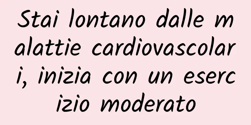 Stai lontano dalle malattie cardiovascolari, inizia con un esercizio moderato