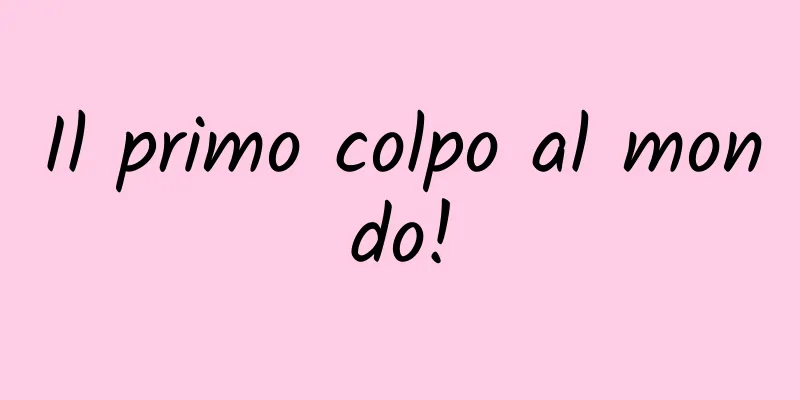 Il primo colpo al mondo!
