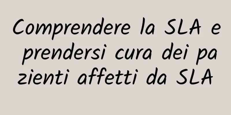 Comprendere la SLA e prendersi cura dei pazienti affetti da SLA