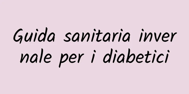 Guida sanitaria invernale per i diabetici