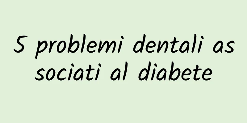 5 problemi dentali associati al diabete