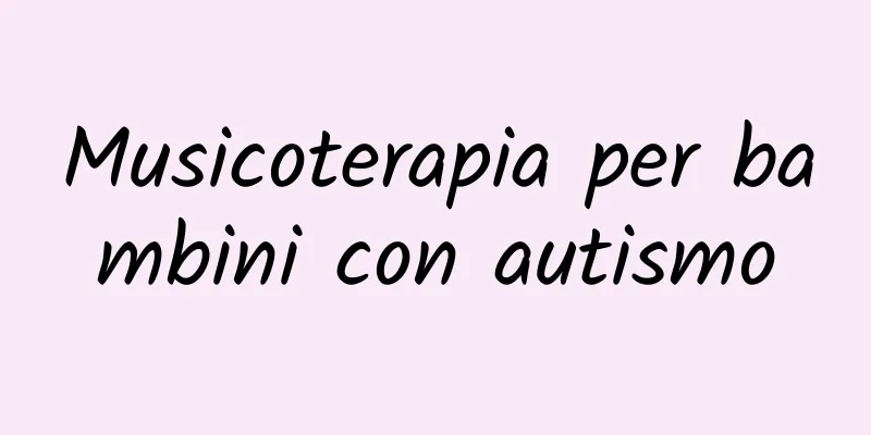Musicoterapia per bambini con autismo
