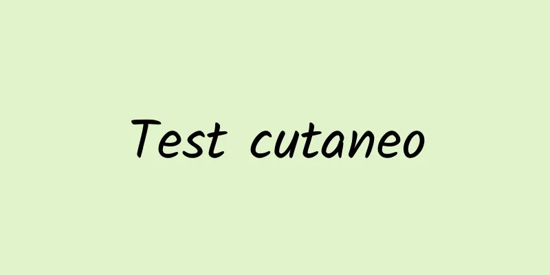Test cutaneo