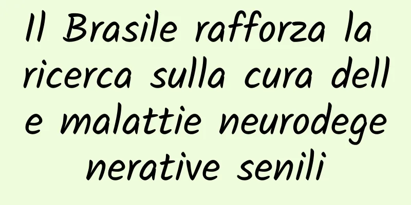Il Brasile rafforza la ricerca sulla cura delle malattie neurodegenerative senili