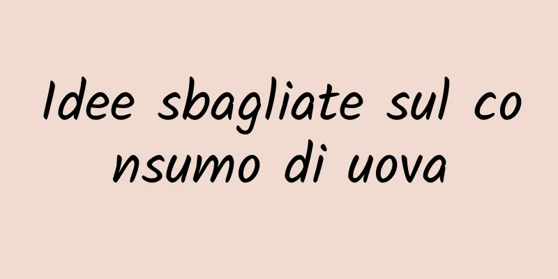 Idee sbagliate sul consumo di uova