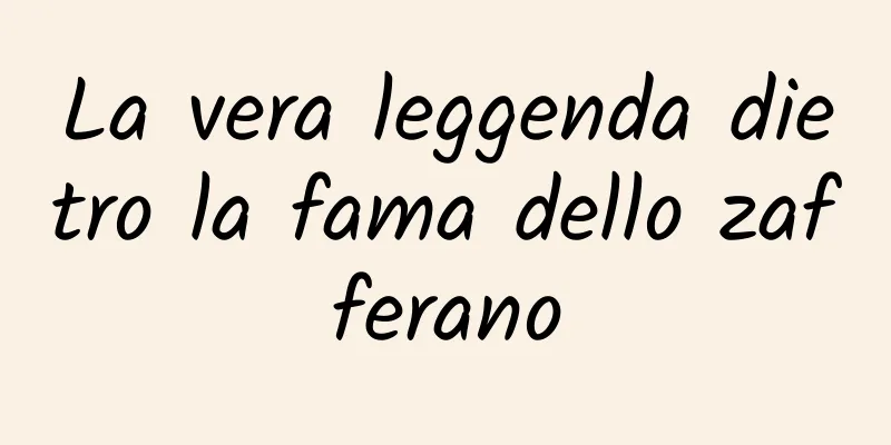 La vera leggenda dietro la fama dello zafferano