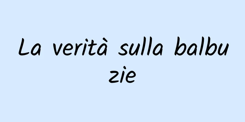 La verità sulla balbuzie